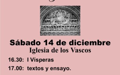 MIsa en gregoriano – DOMINICA GAUDETE