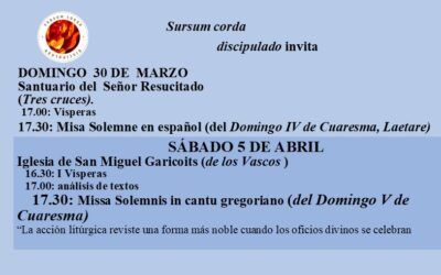 Misa Solemne en español – Missa solemnis in cantu gregoriano