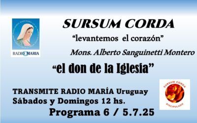 6 Sursum corda  – el don de la Iglesia
