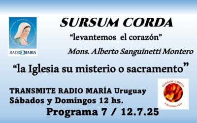 7 Sursum corda – la Iglesia misterio sacramento