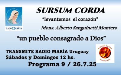 9 sursum corda – un pueblo consagrado a Dios
