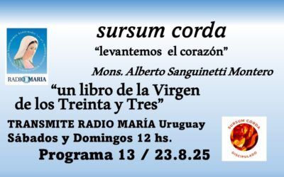 13 sursum corda – un libro sobre la Virgen de los Treinta y Tres