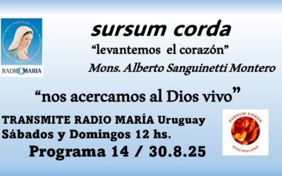 14 sursum corda – nos acercamos al Dios vivo