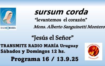 16 sursum corda – Jesús es el Señor