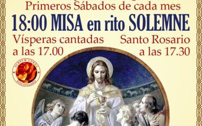 MISA EN RITO SOLEMNE EN LA PARROQUIA DE LA AGUADA