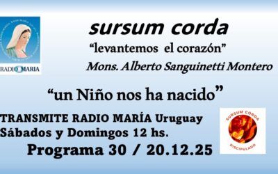 30 sursum corda – un niño nos ha nacido