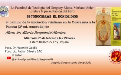 Presentación de «si conocieras el don de Dios» de Mons. Alberto Sanguinetti