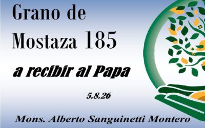 185 Grano de mostaza – recibir al Papa